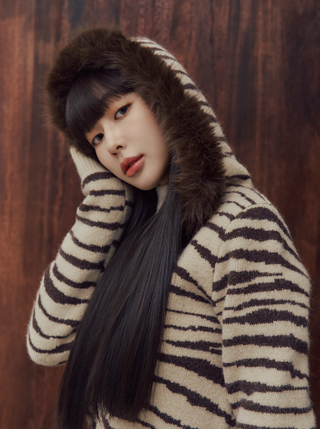 【第二件5折】合身短版毛織外套