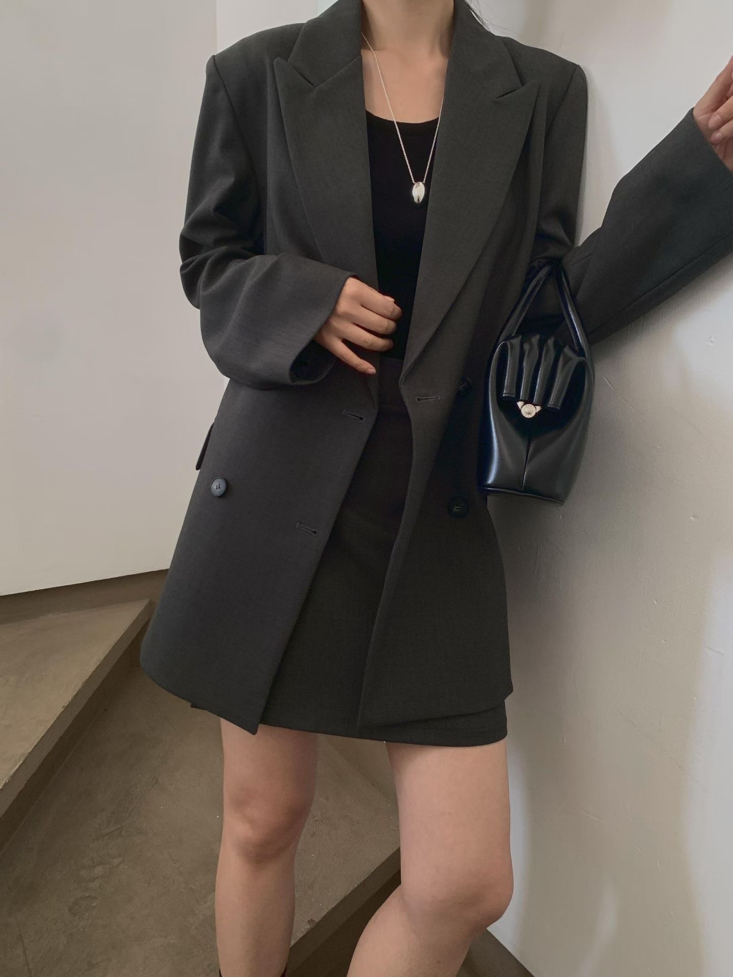 WJ25104 孖襟blazer