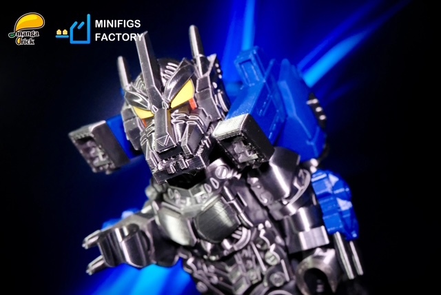 【Manga Brick x Minifigs.Factory】機械哥吉拉（全開模巨型人仔）