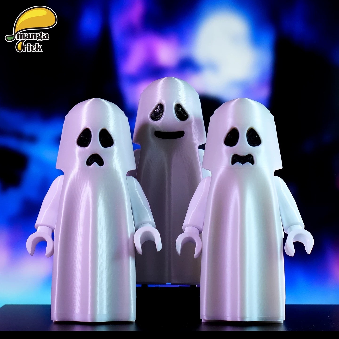 【預訂】【Manga Brick】幽靈（全開模巨型人仔）