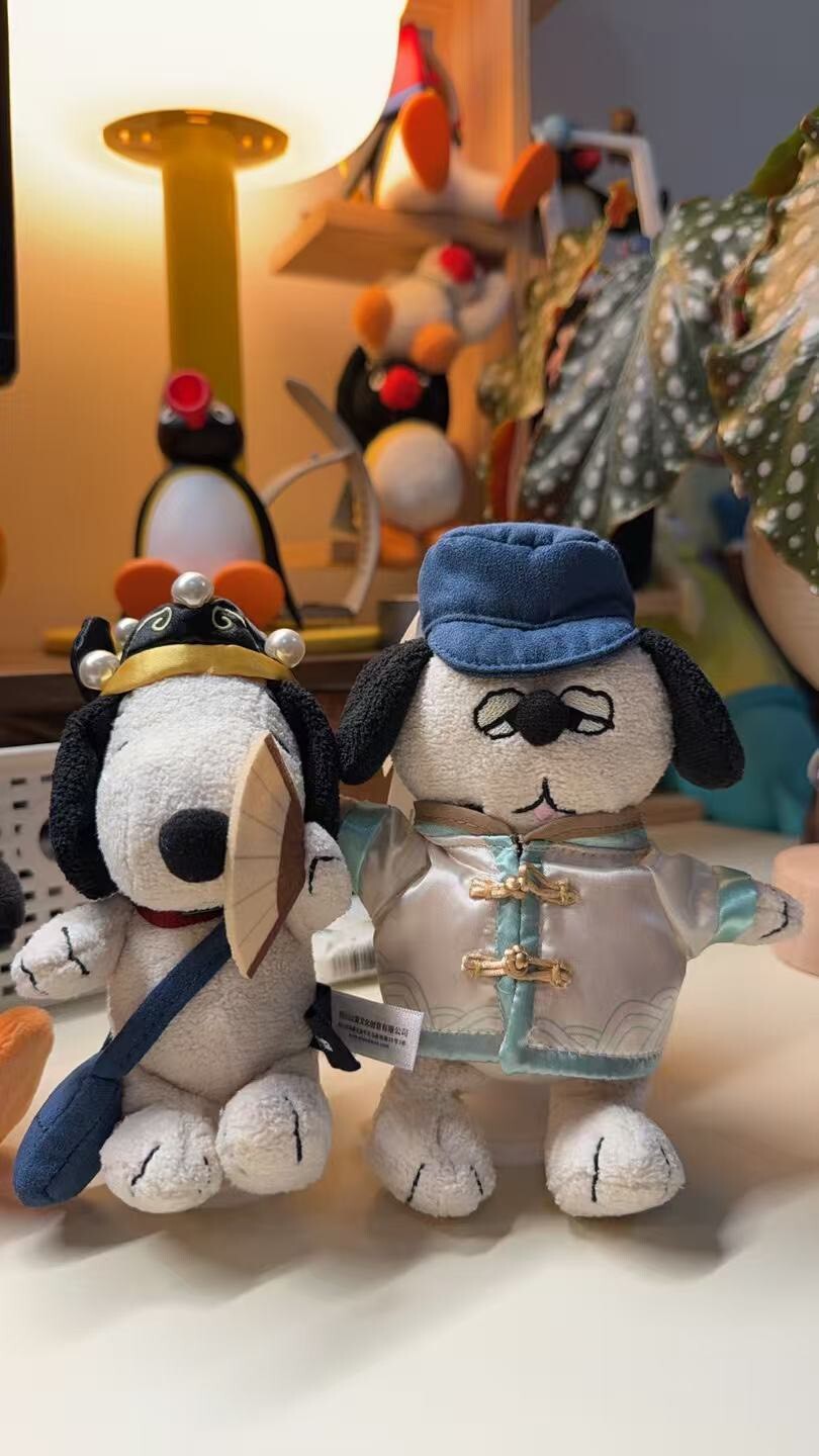 PEANUTS 蘇州城市限定 史努比 歐拉夫 吊飾玩偶