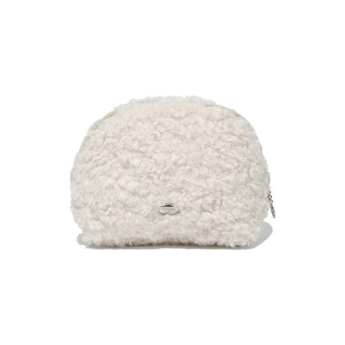 Covernat｜Clover Heart Fluffy Pouch