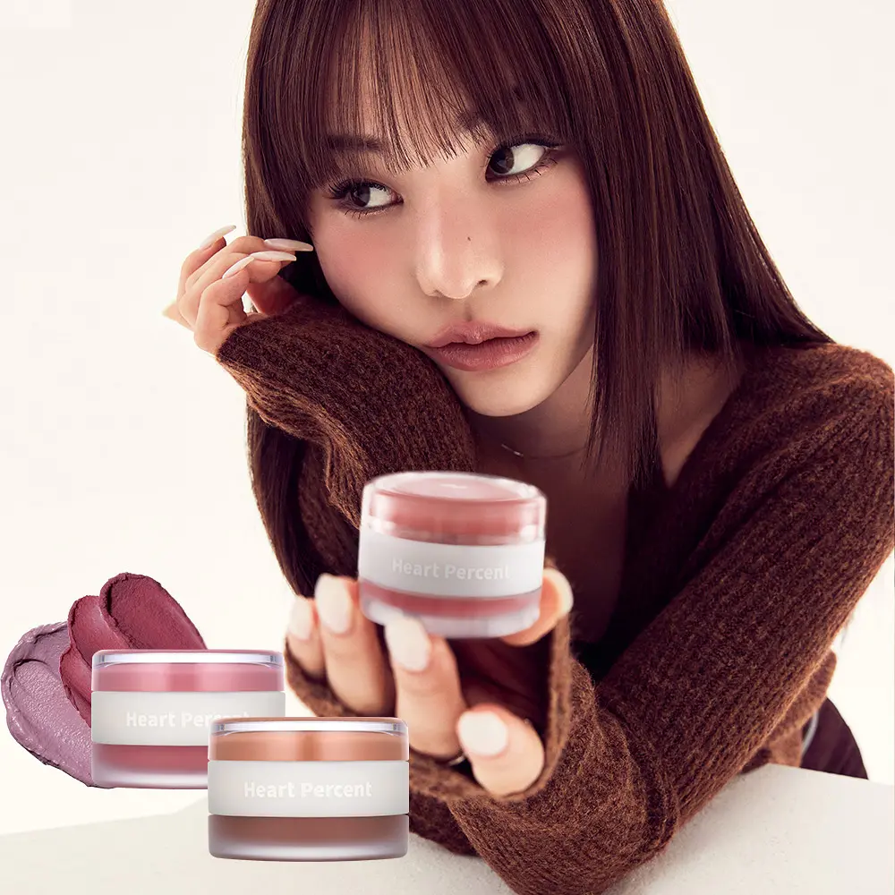 HEART PERCENT 全效唇頰調色盤【7款色號】