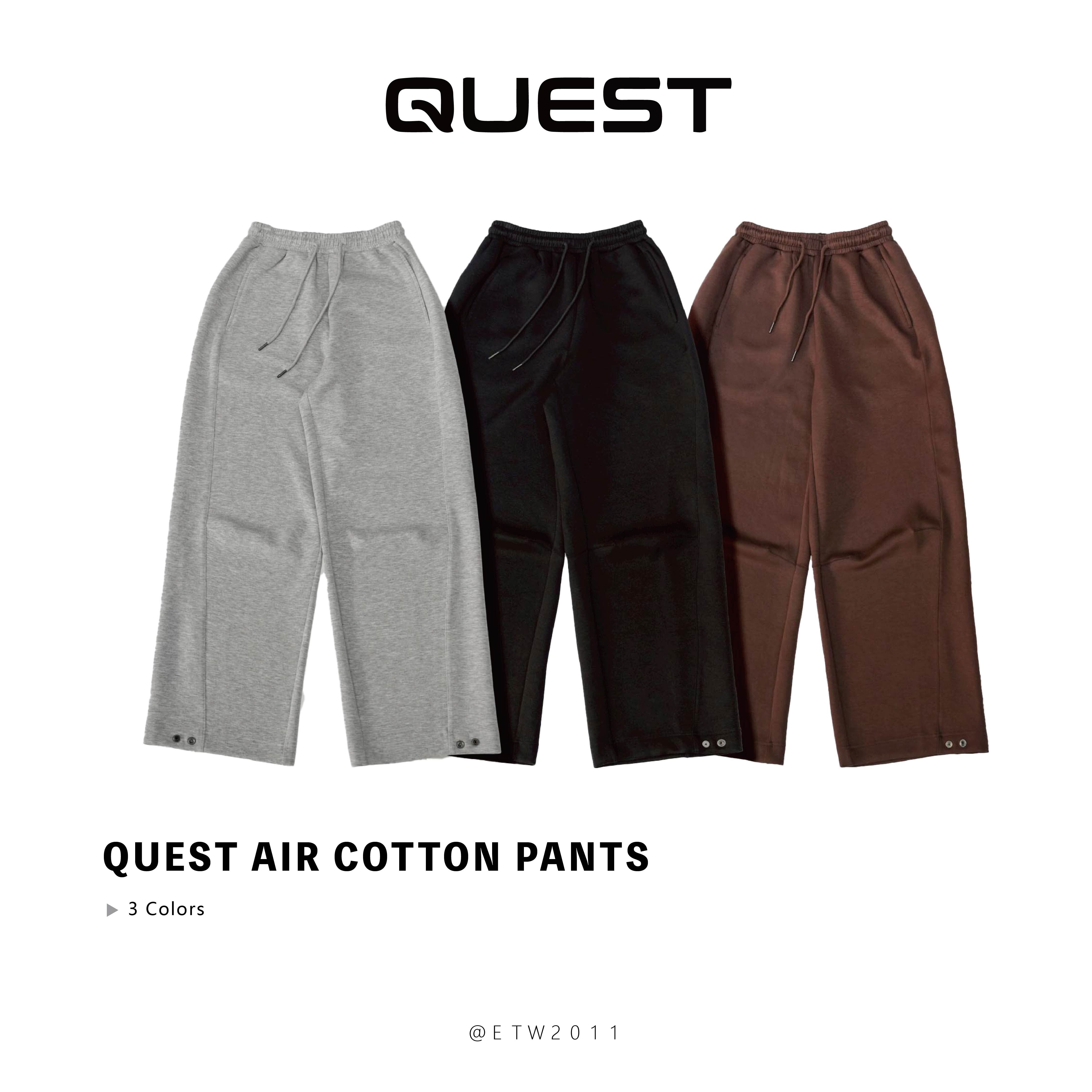 ☆ETW☆【EASY TO WEAR】QUEST AIR COTTON PANTS 空氣層棉褲