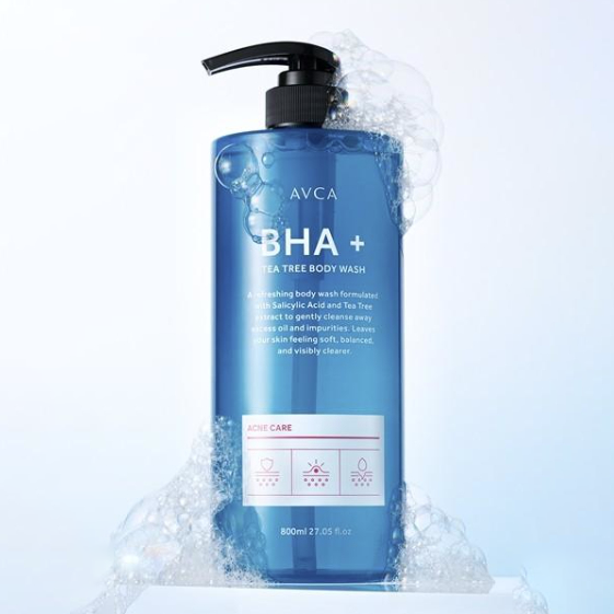 韓國 AVCA BHA 茶樹身體沐浴露 800ml