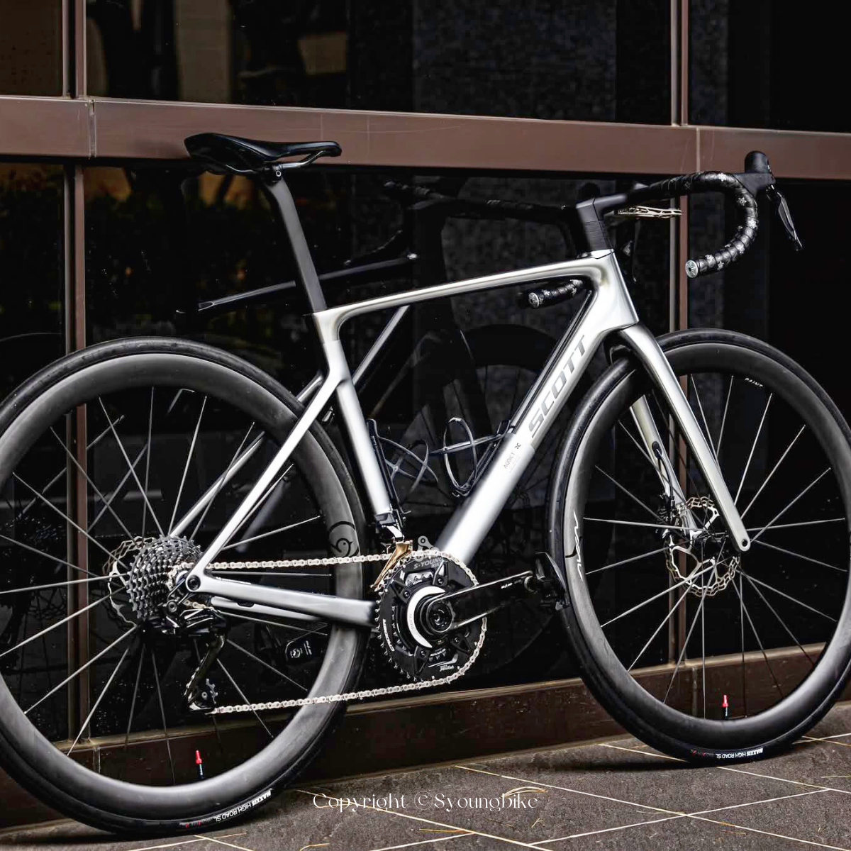 新款現貨【SCOTT】Addict RC Ultimate 車架組 / 極光銀限定版