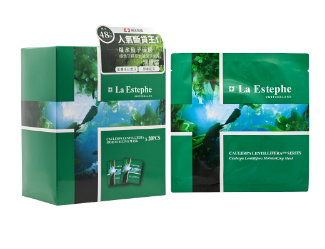 OB043 LA ESTEPHE (增量版)綠魚子精萃水凝保濕面膜20pc exp:2028.06
