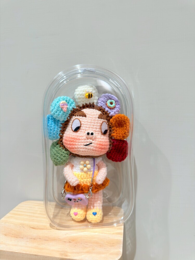 【預購】『透明』大透明娃娃收納袋18cm『預購時間為14~30天(不包含假日)』