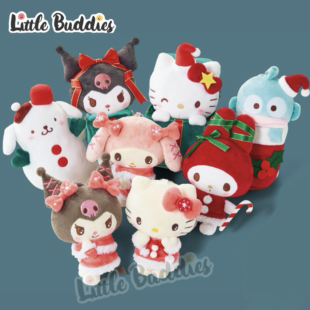 日本限定 Sanrio 聖誕系列 聖誕掛飾造型公仔匙扣