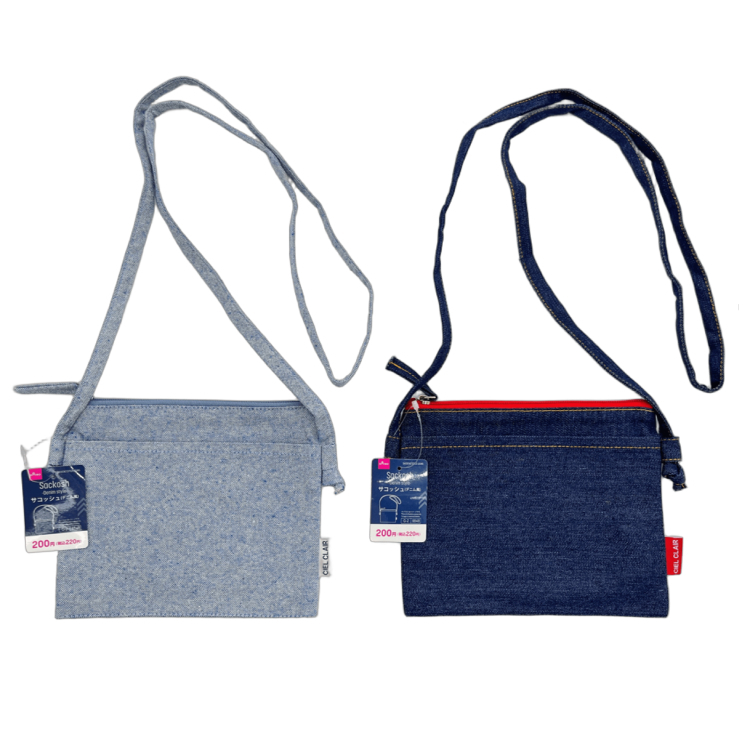 側背包/牛仔風 21×16×0.5cm