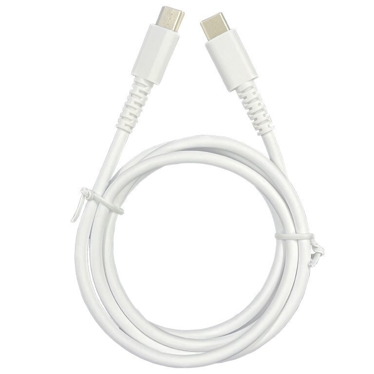 雙Type-C傳輸充電線/白 1M