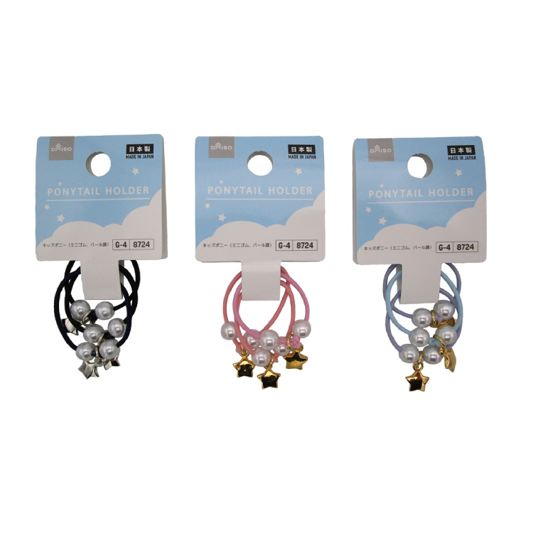 髮圈/珍珠感 3入