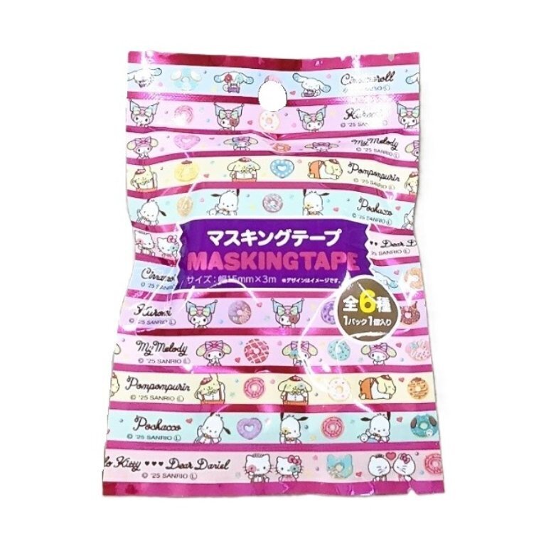 紙膠帶盲盒/三麗鷗角色