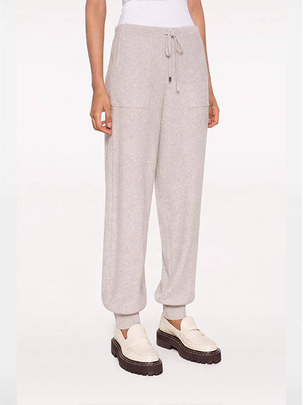 Antonelli Firenze 針織縮口褲(米灰)