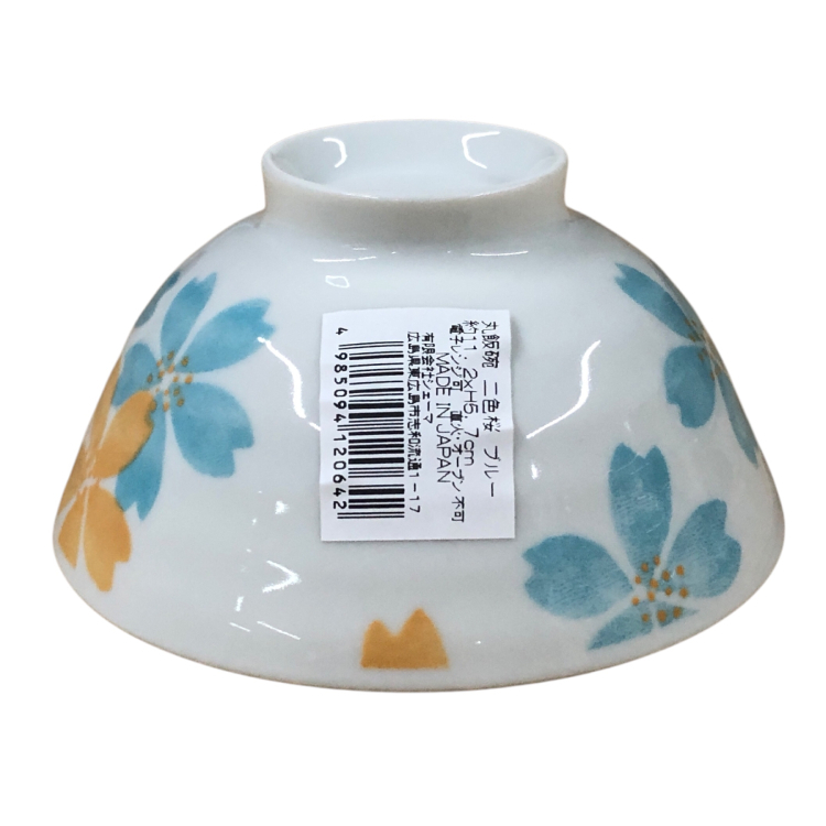 碗/雙色櫻花 藍 約11.2×5.7cm