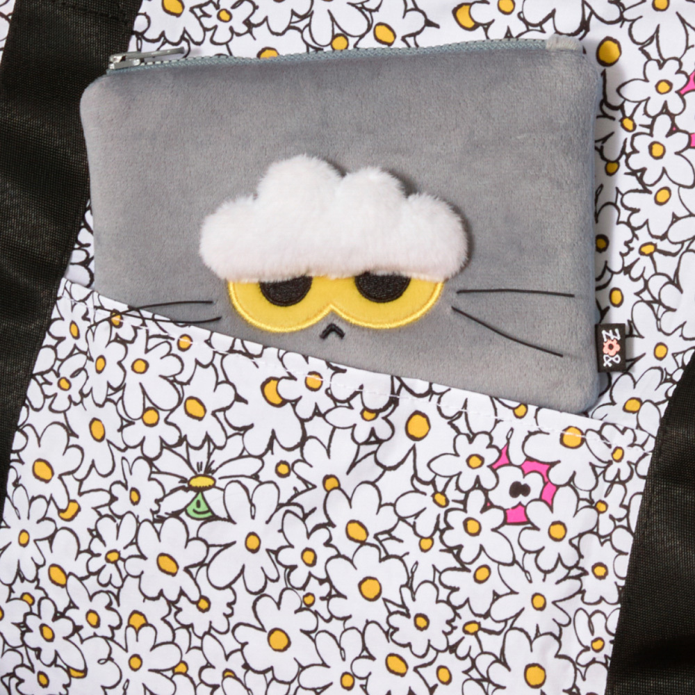 G-Dragon ZOA 灰色小貓 ZNF_多功能收納包 GD 8800284829968