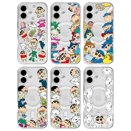 蠟筆小新 - Magsafe Clear Hard Case - 磁吸防撞透明手機保護硬殼 CD