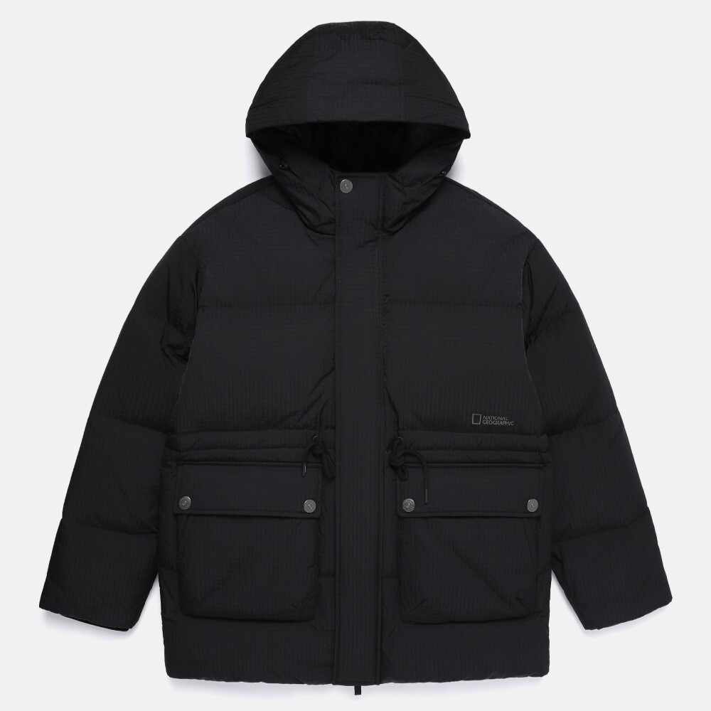 【代購】國家地理 NATIONAL GEOGRAPHIC 中長版連帽鵝絨羽絨外套｜中臀長度 × 都會保暖設計｜N254UDW090