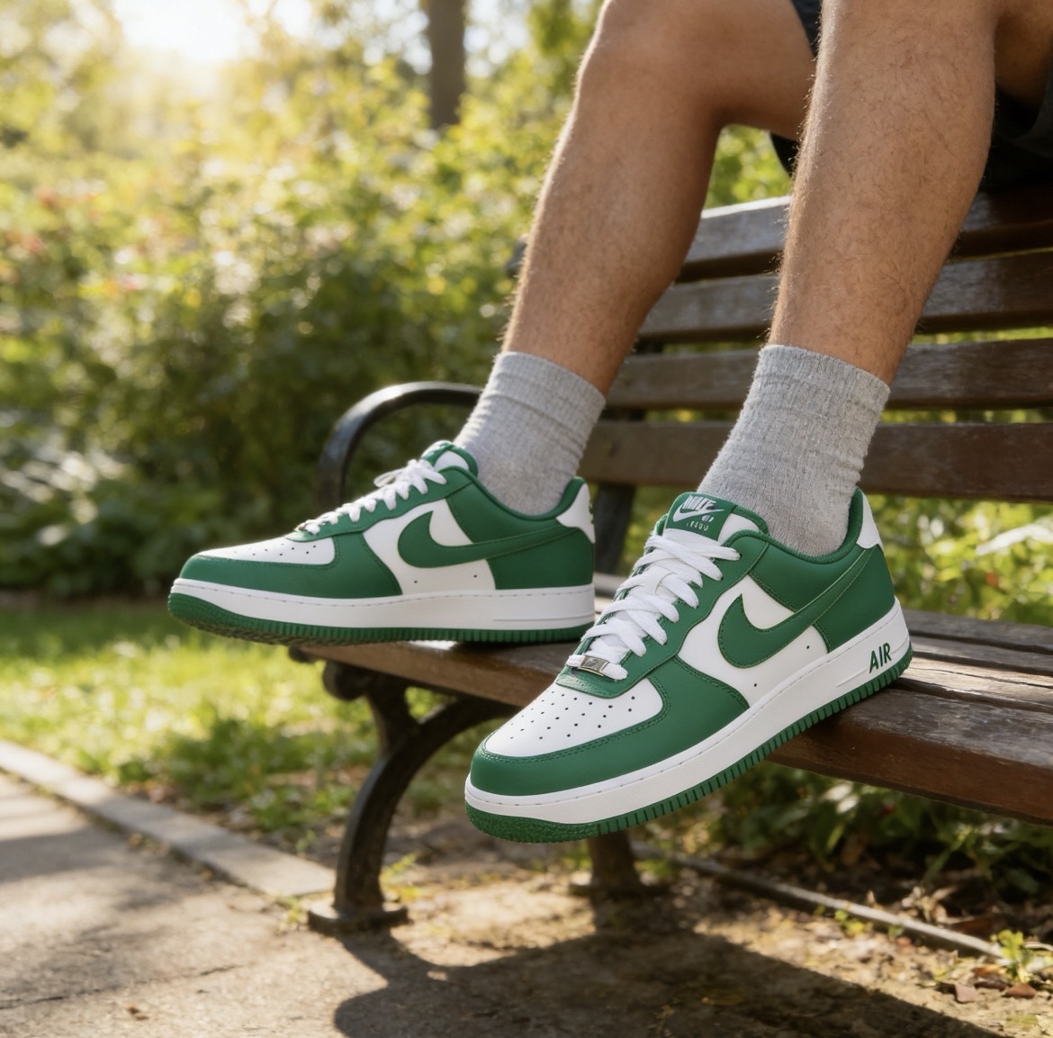 【逢甲 FUZZY】Nike Air Force 1 "Malachite" 白綠 綠森林 FJ4146-122