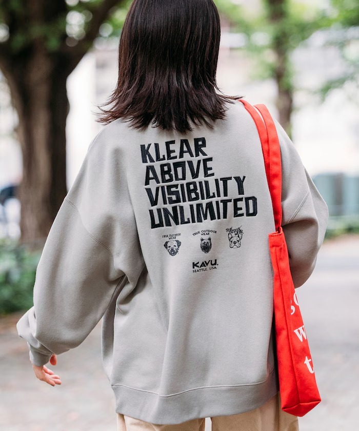 日本 KAVU x Freak's Store 別注刺繍 Sweatshirt Series