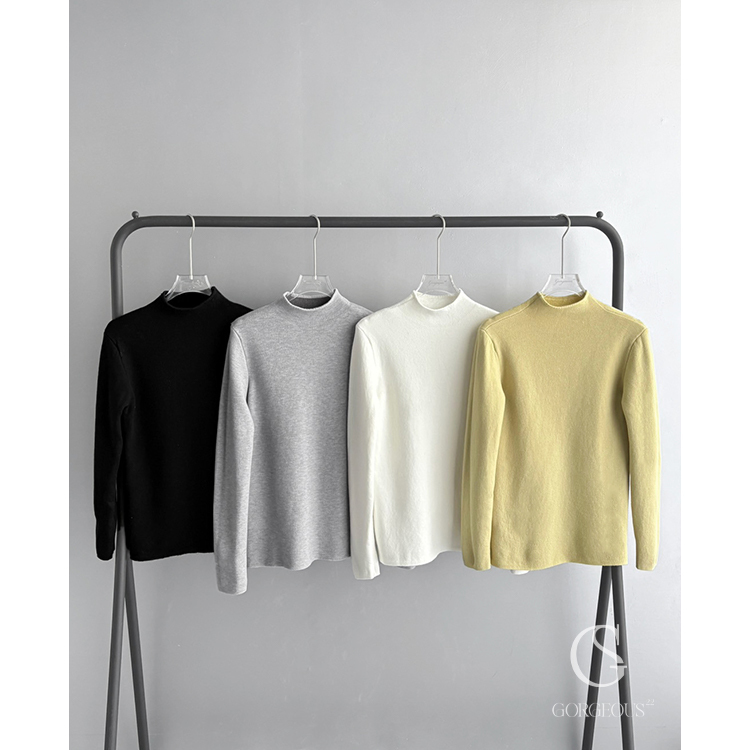 G3205 「雙面兔毛保暖微領衣」