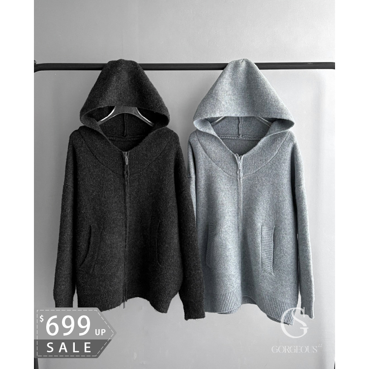 G7869 「高磅扎實連帽外套」