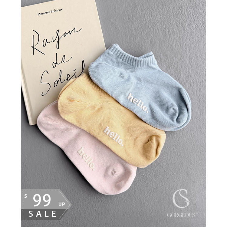 G8465 「發發8色韓系短襪」