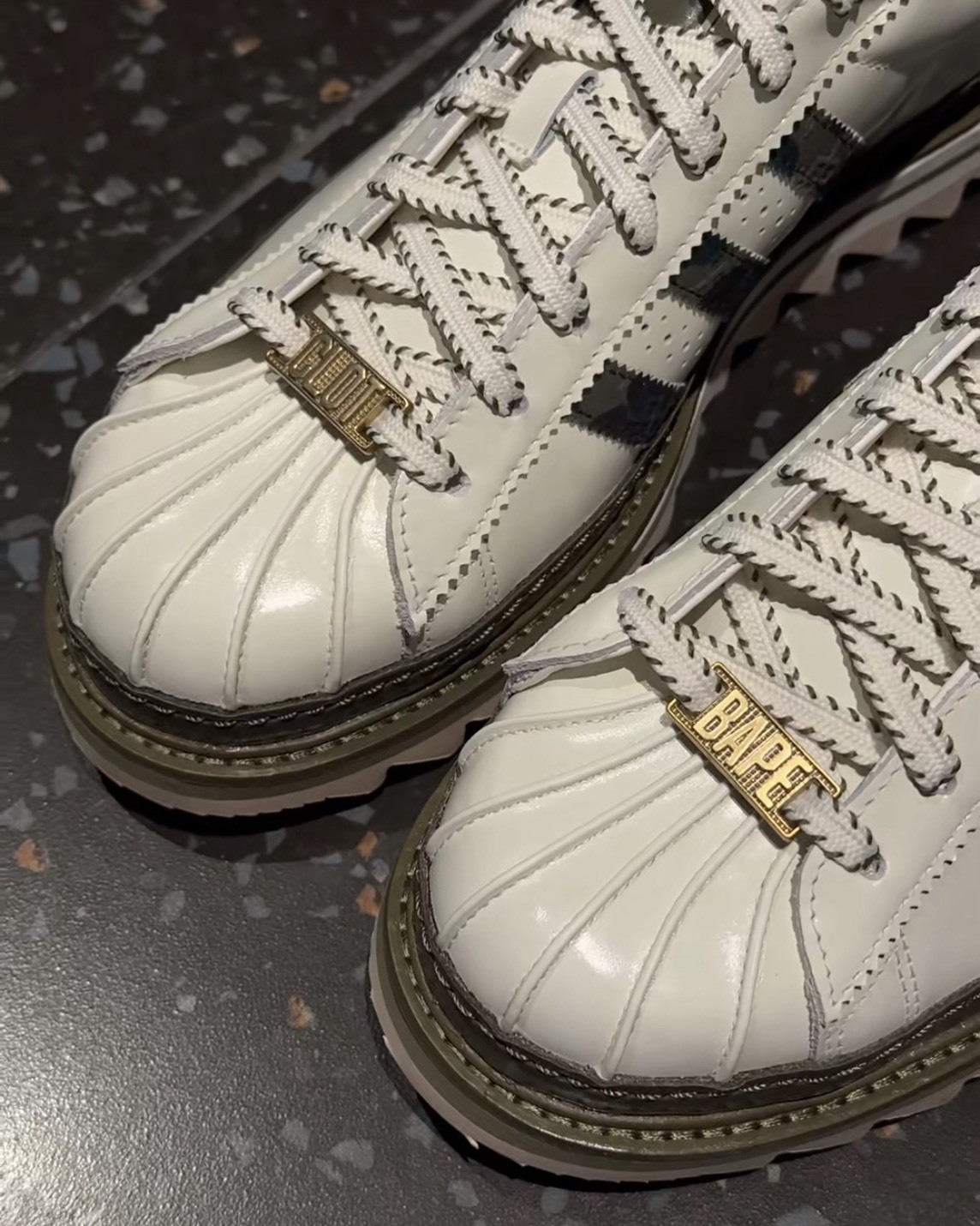 CLOT x BAPE EDC スーパースター 24.5cm CLOT x BAPE x adidas 