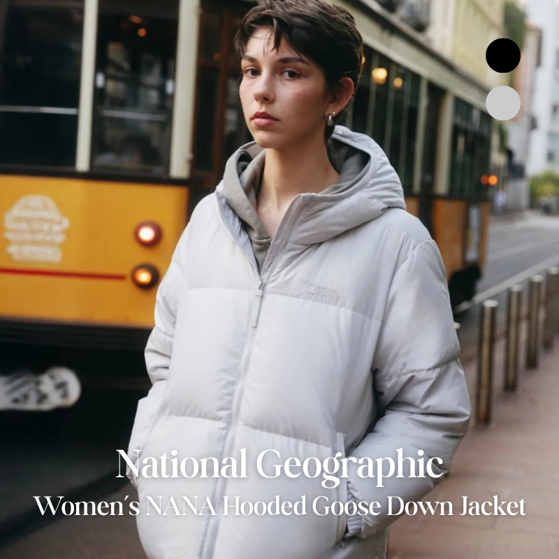 【代購】國家地理 NATIONAL GEOGRAPHIC 女款 NANA 連帽鵝絨羽絨外套｜經典保暖款｜N254WDW871