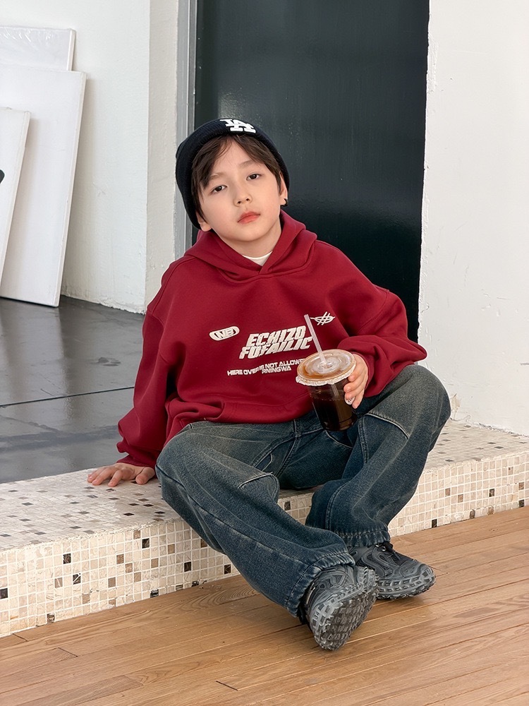 美式休閒磨毛連帽衛衣 / 3色