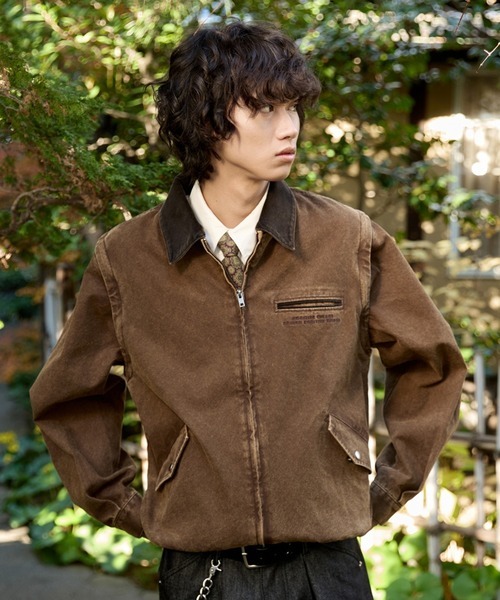 <今年最帥> 日本 Kutir 復古 水洗 可拆袖 鴨絨 夾克  三色