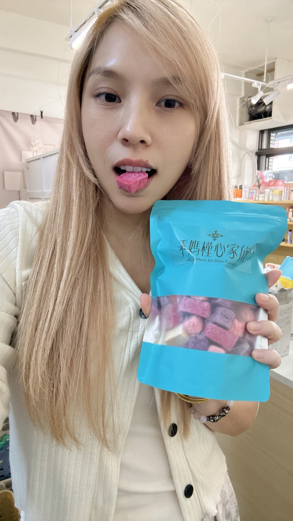 綜合水果凍乾酸奶塊(100g)