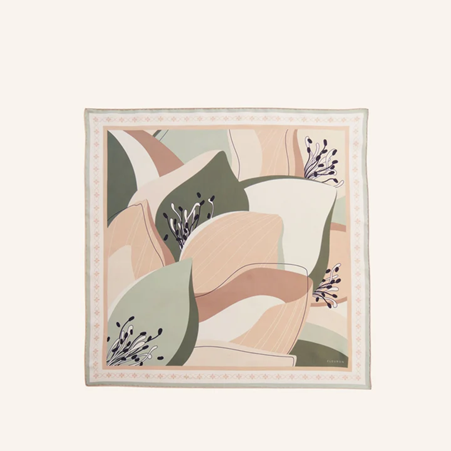 1FL0104-343 [FLEURON] Bloom Carré 65x65cm Vert Amande #TXF01SK6323AGR (EU)