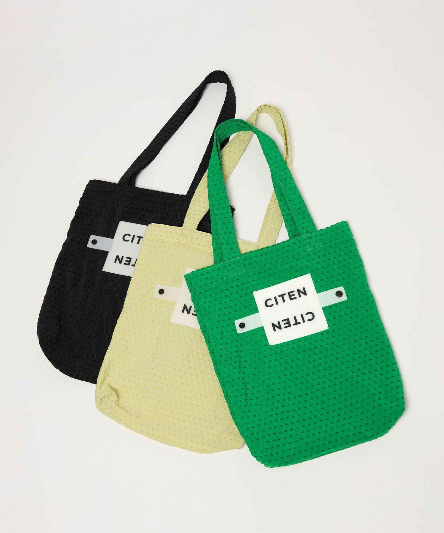 預購┃日本 CITEN 刺子繡 凸點 肩背包 托特包 捲捲 收納 小