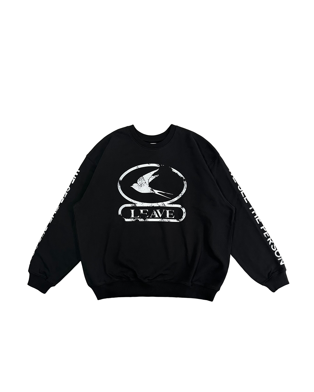 MTA｜Leave Sweatshirt (Black)