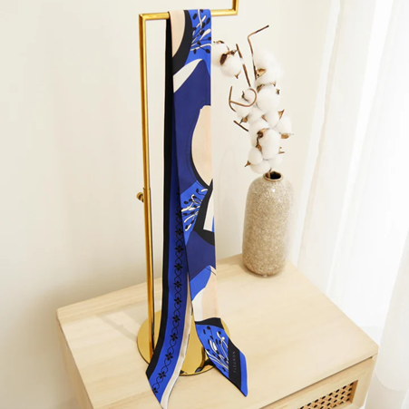 1FL0104-348 [FLEURON] Bloom Bandeau 5x120cm Bleu Cobalt #TXF03SK4050CBL (EU)