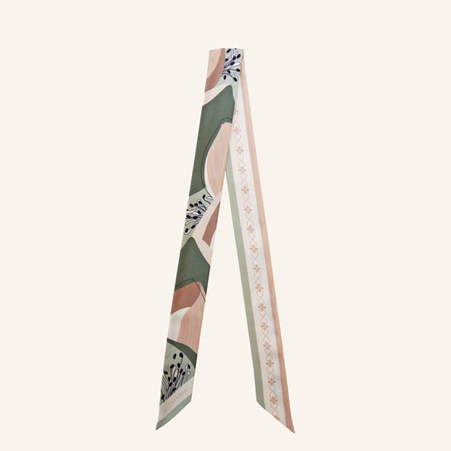 1FL0104-349 [FLEURON] Bloom Bandeau 5x120cm Vert Amande #TXF03SK6323AGR (EU)