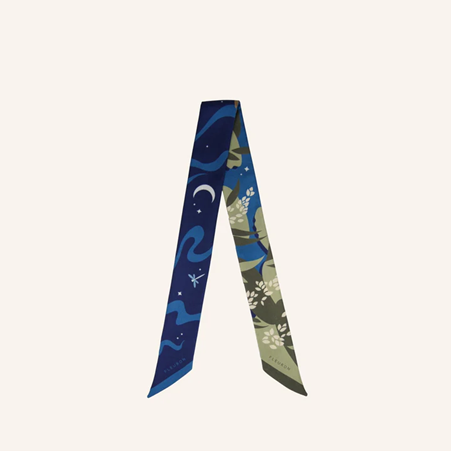 1FL0104-356 [FLEURON] La Nuit Bandeau 5x90cm Multicolore #TXF11SK0000MTC (EU)