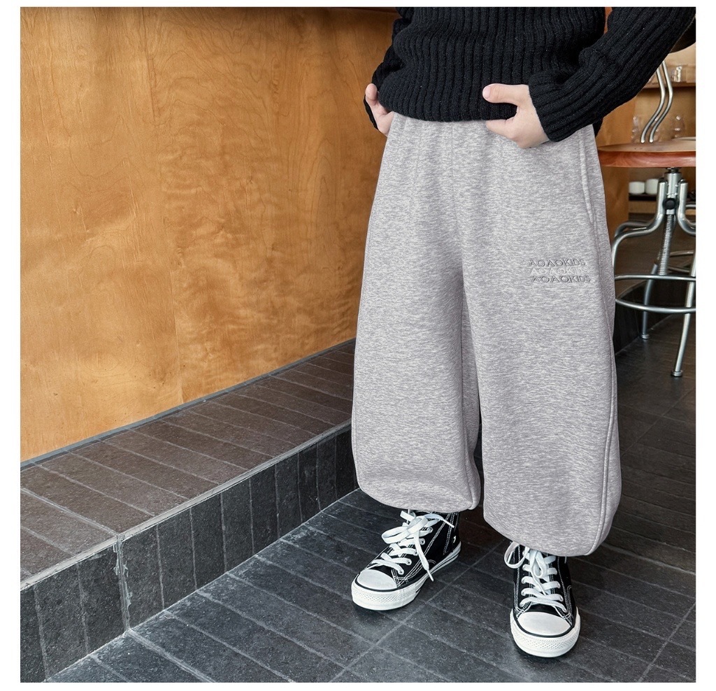 秋冬必備親膚磨毛棉褲 / 3色