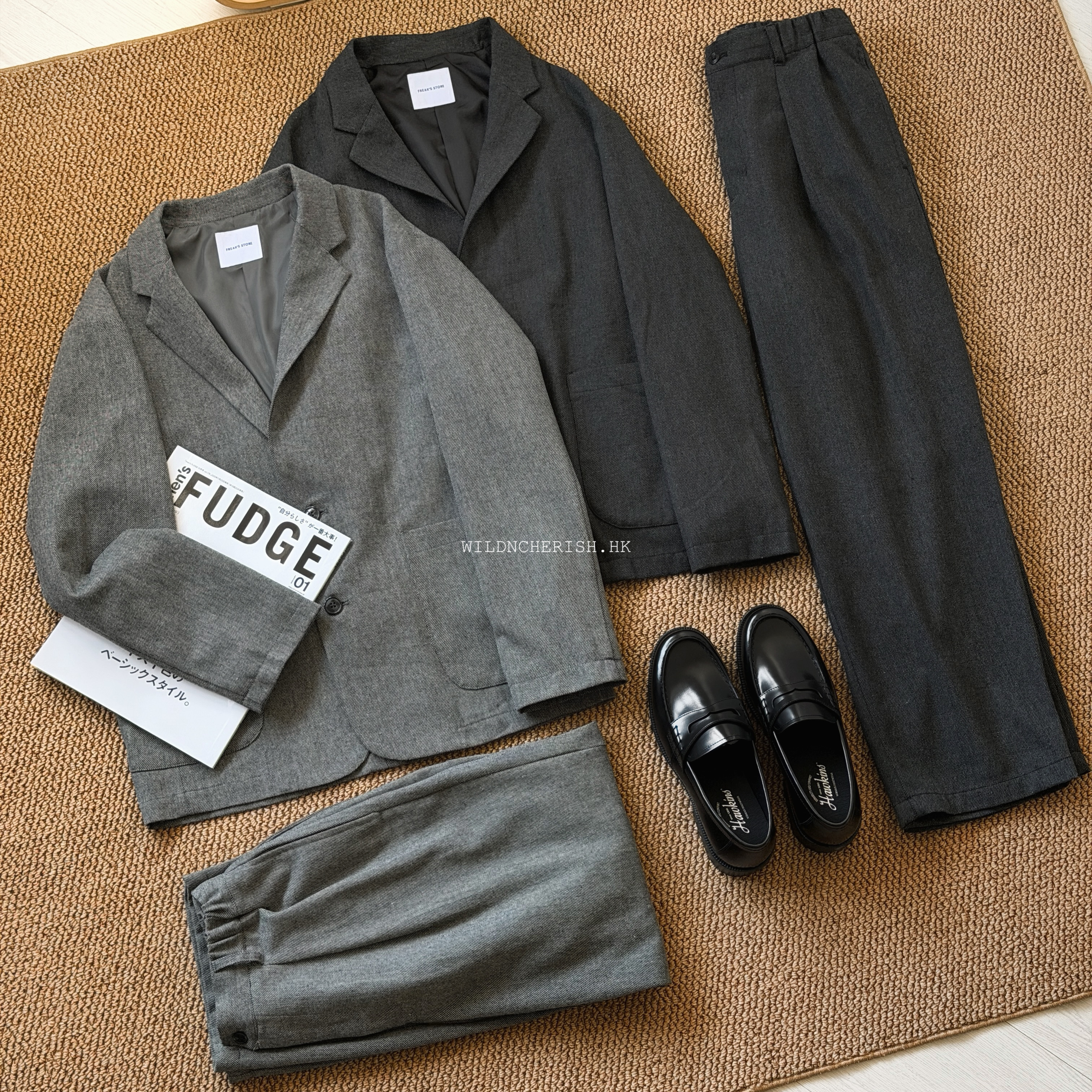 現貨 | Freak's Store Relaxed Fit Woolly Set 類羊毛 套裝