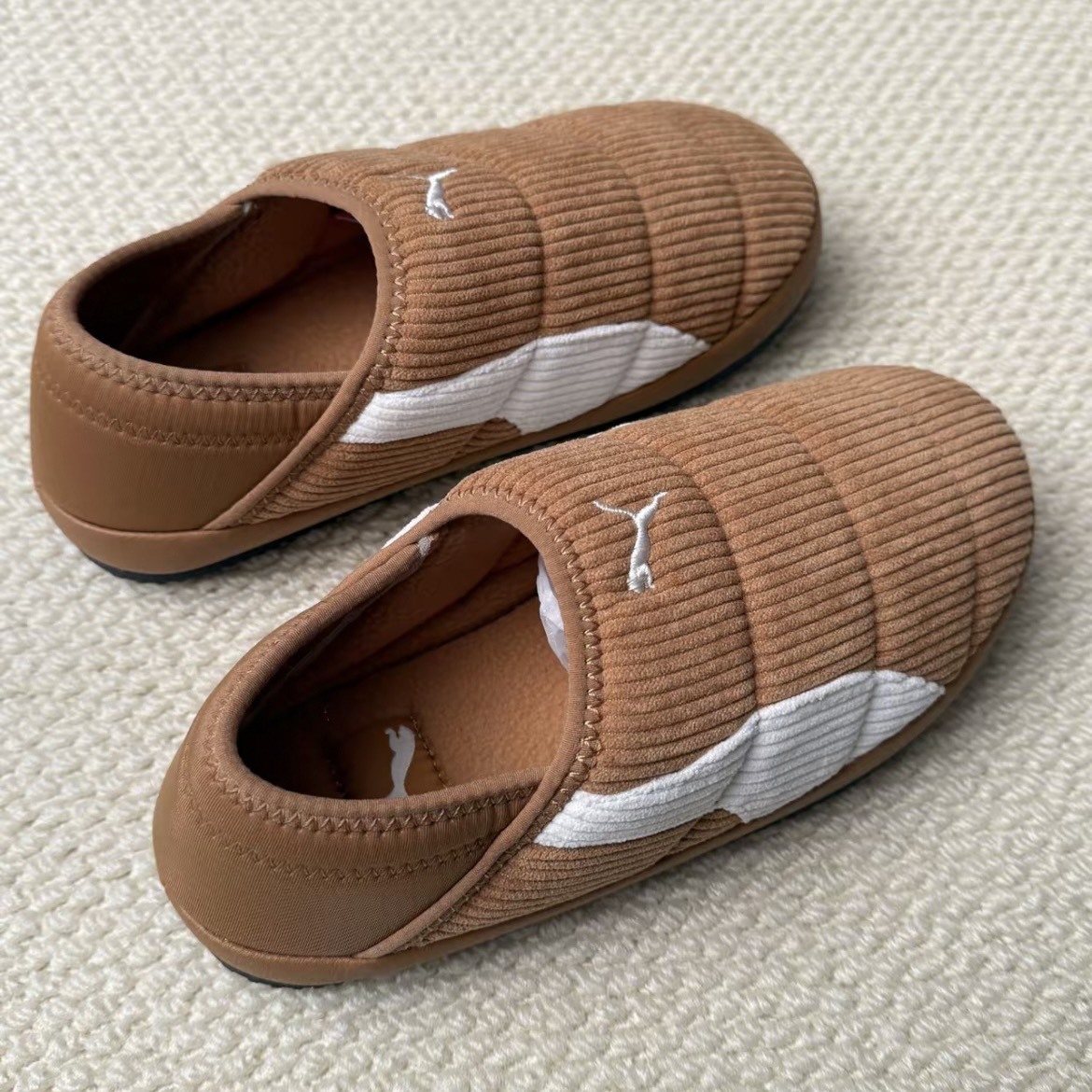 【代購】PUMA TUFF PADDED 低筒休閒鞋｜焦糖棕配色｜耐磨舒適 × 百搭日常鞋｜男女同款