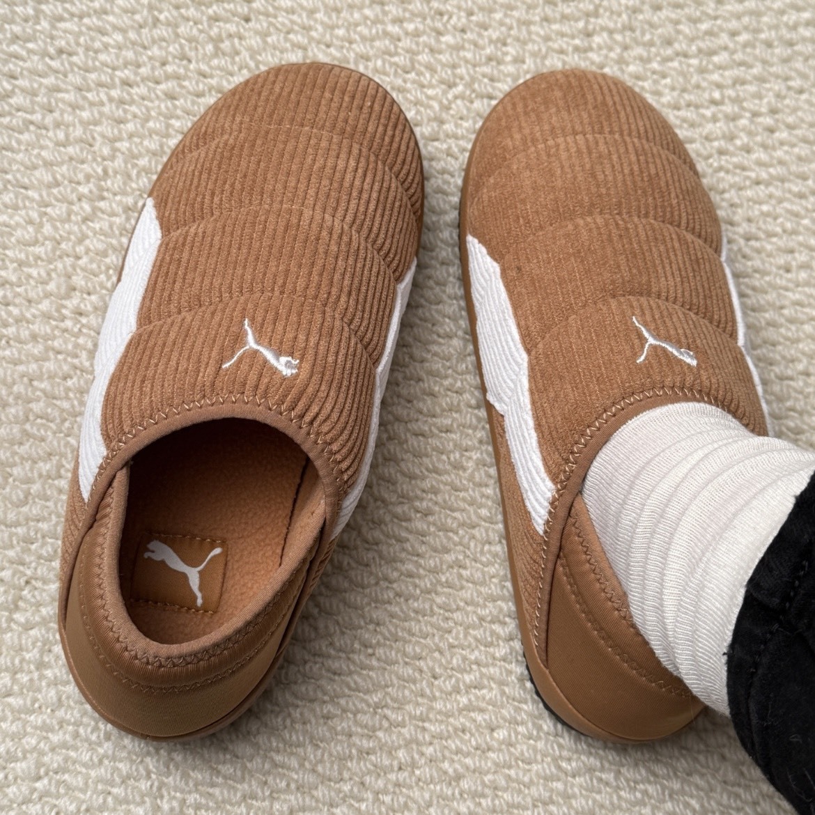 【代購】PUMA TUFF PADDED 低筒休閒鞋｜焦糖棕配色｜耐磨舒適 × 百搭日常鞋｜男女同款