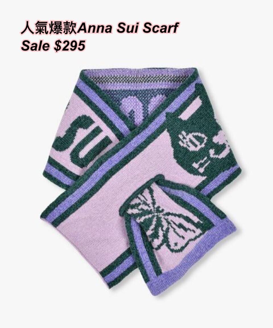 260102 Anna Sui 貓貓圍巾 (現貨)