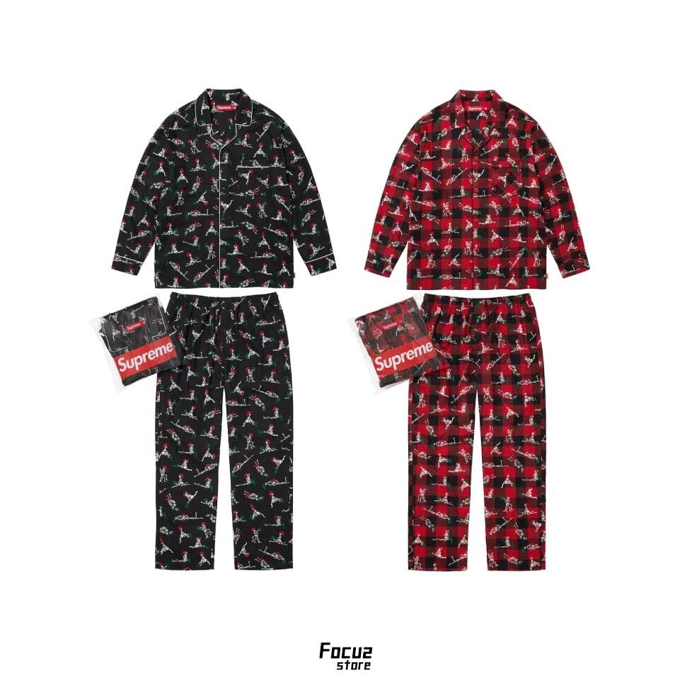 【Focus Store】預購 Supreme FW25 Week16 Holiday Pajama Set 兩色 聖誕睡衣套裝組