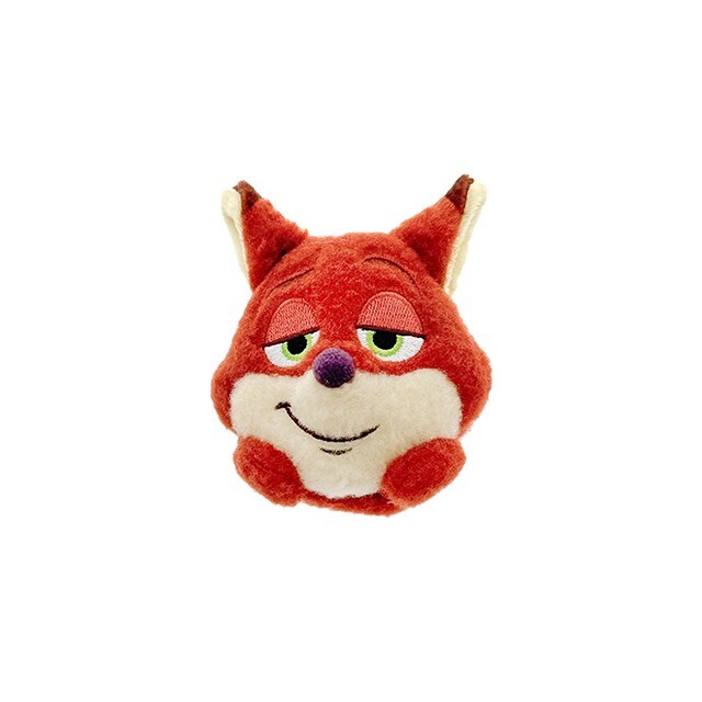 胡尼克 Nick 大頭絨毛 迷你公仔 娃娃 (搭配個人客製髮圈用) 動物方城市 Zootopia -香港迪士尼樂園