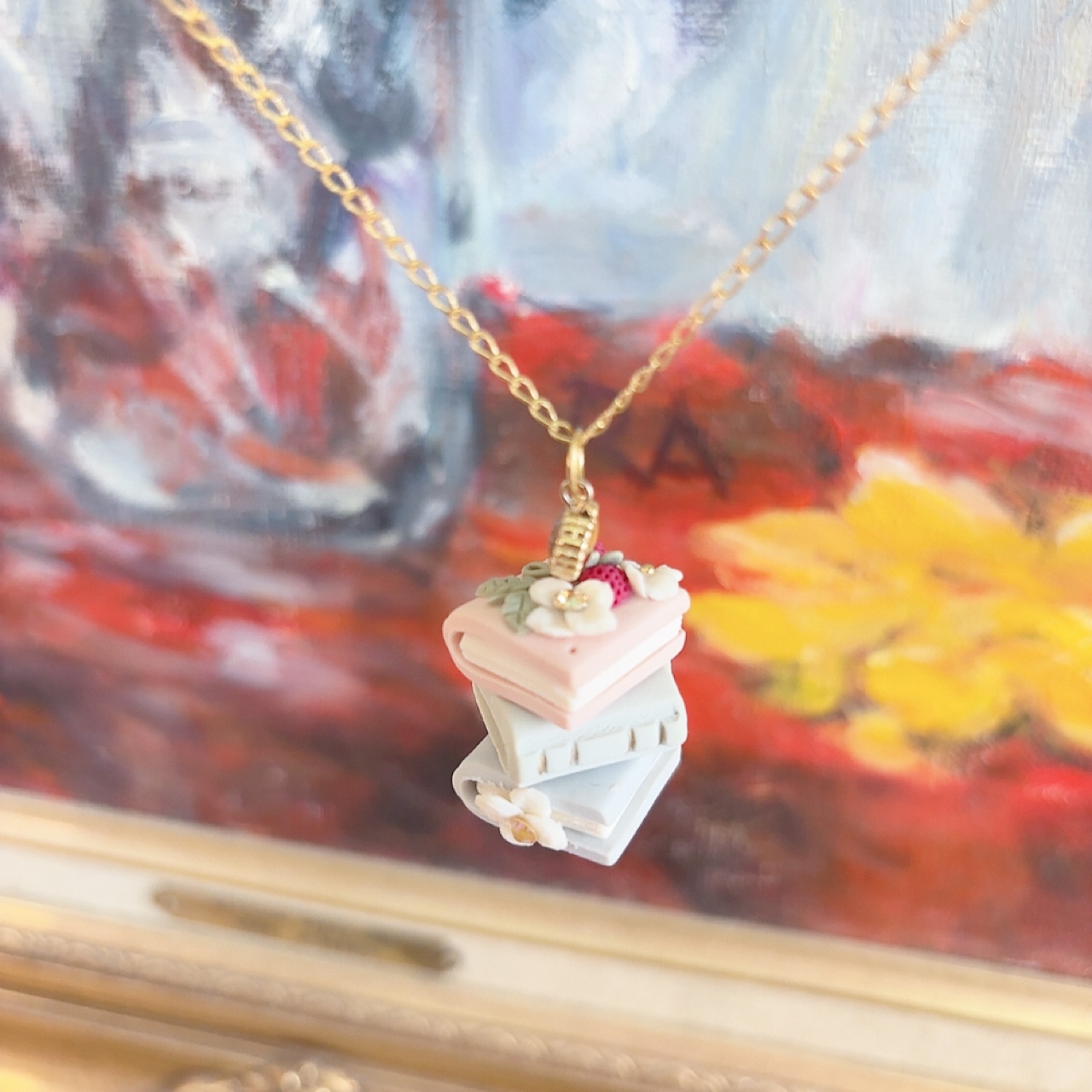 [手作家] 書本耳環/頸鏈