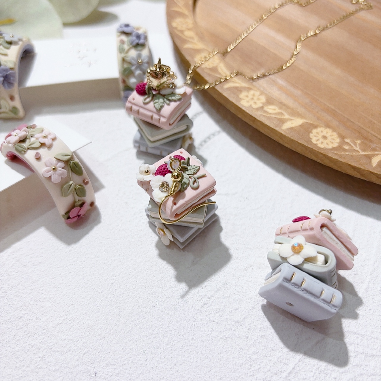 [手作家] 書本耳環/頸鏈