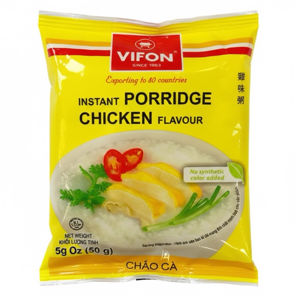VIFON Instant Porridge Chicken Flavour 50g