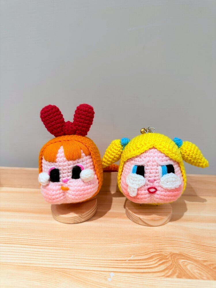 飛天小女警大頭吊飾