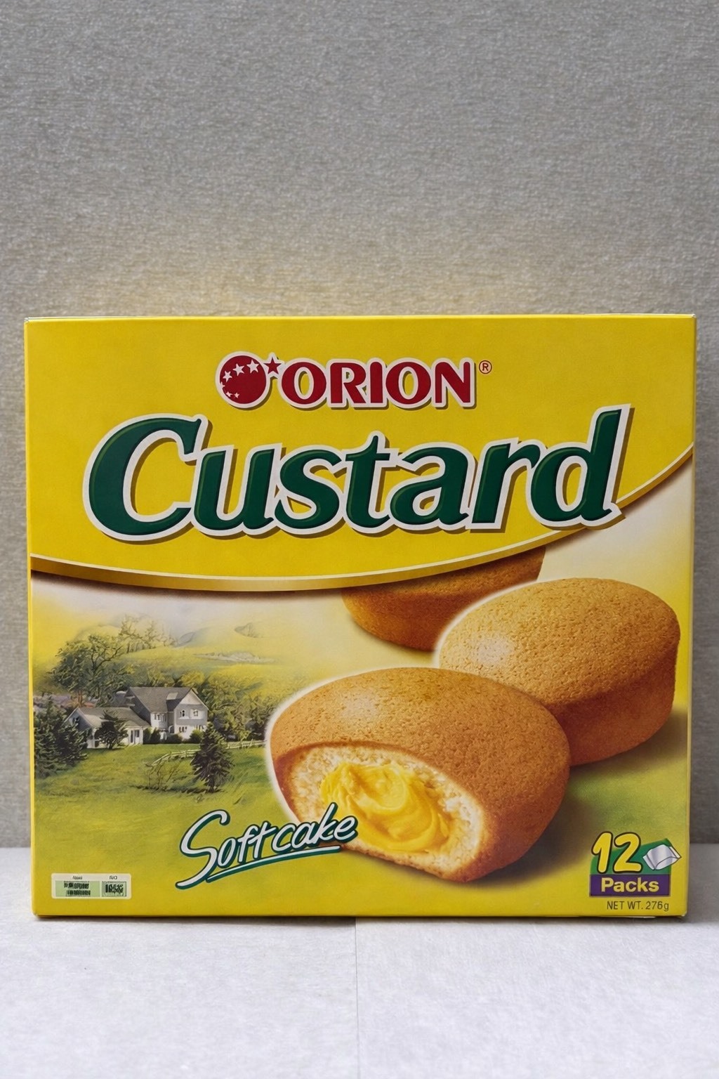 Custas cake with custard filling, 329g